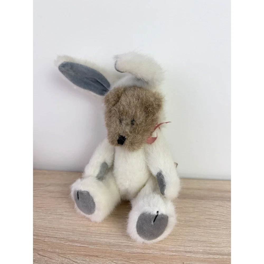 Boyd's Bears Plush Chan - Bear Dressed as a White Rabbit - 8